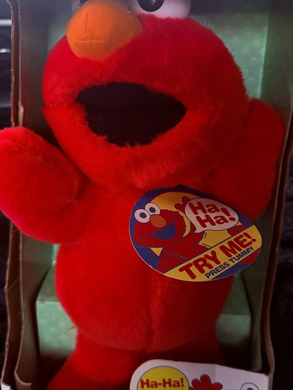 Tickle Me Elmo Sesame Street Elmo Plush with Try Me Tag - Red #TickleMeElmo